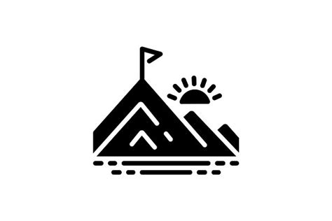 Peak Pinnacle Icon Pre Designed Illustrator Graphics Creative Market