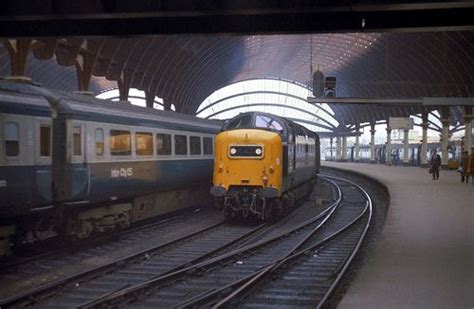 Trackside Classic 1961 British Rail Class 55 ‘deltic’ Diesel Locomotive A Distinctive Roar Of