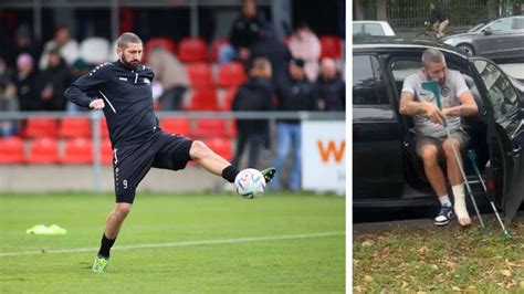 Sascha M Lders Zieht Sich Horror Verletzung In Kreisliga Zu