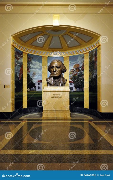 Bust Of President George Washington Editorial Photo Image Of