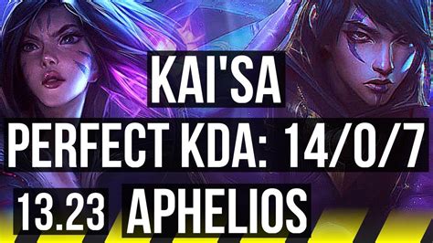 KAI SA Bard Vs APHELIOS Blitzcrank ADC 14 0 7 Comeback