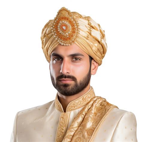 Premium Ai Image Illustration Of Indian Wedding Safa Turban Pagdi For