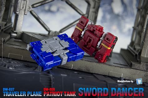 Sword Dancer DW E07 Traveler Plane And DW E08 Patriot Tank Set Of 2