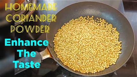 Homemade Coriander Powder At Home