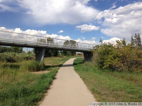 Gold Strike Park Pedestrian Bridge Arvada Colorado