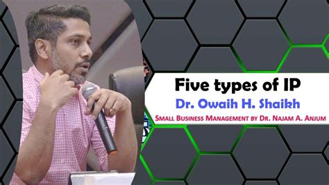 Five Types Of Intellectual Property Dr Owais H Shaikh YouTube