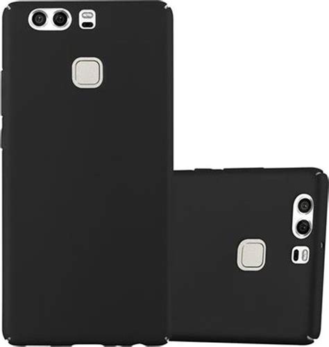 Cadorabo Hoesje Voor Huawei P In Metaal Zwart Hard Case Beschermhoes