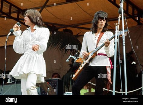 Rolling Stones In Concert At Hyde Park 5th July 1969mick Jagger And