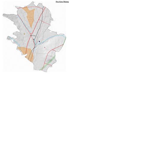 Peta Kota Malang Gambar Hd Lengkap Dan Keterangannya
