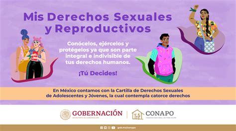 Mis Derechos Sexuales Y Reproductivos Consejo Nacional De Población Gobierno Gobmx