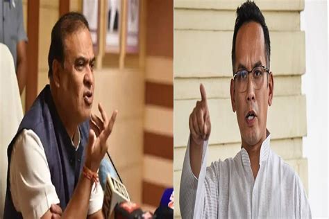 Sm War Between Assams Himanta Gaurav Drags Ex Cm Tarun Gogoi The