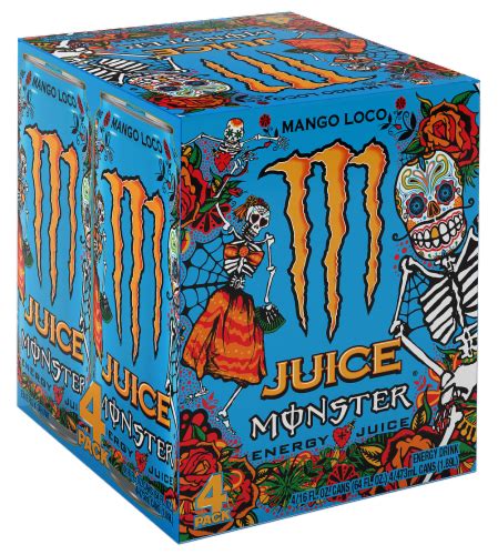 Monster Juice Mango Loco Energy Juice Pk Fl Oz Kroger