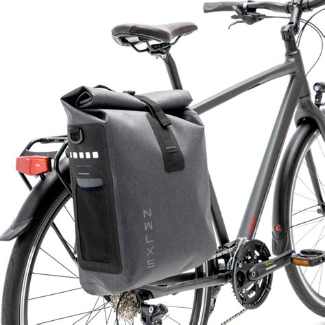 Sacoche Velo Porte Bagage Newlooxs Varo Single Gris Litres