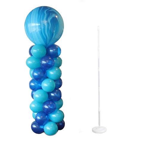 Set Of 2 8ft Balloon Columns Balloon Pillars Stand Kit Etsy