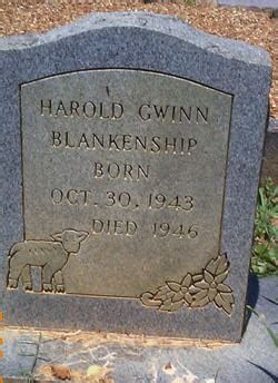 Harold Gwinn Blankenship M Morial Find A Grave