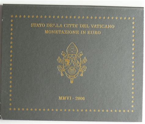 Vaticano Year Set 2006 BU Benedictus XVI Catawiki