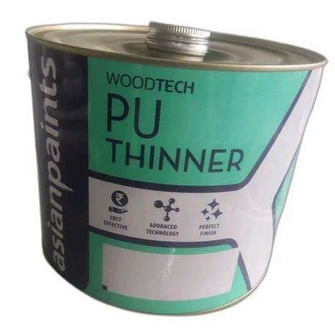 Toluene Asian Paints Woodtech Pu Thinner Packaging Type Tin Can