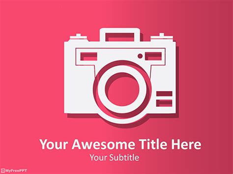 Free Old Camera PowerPoint Template - Download Free PowerPoint PPT