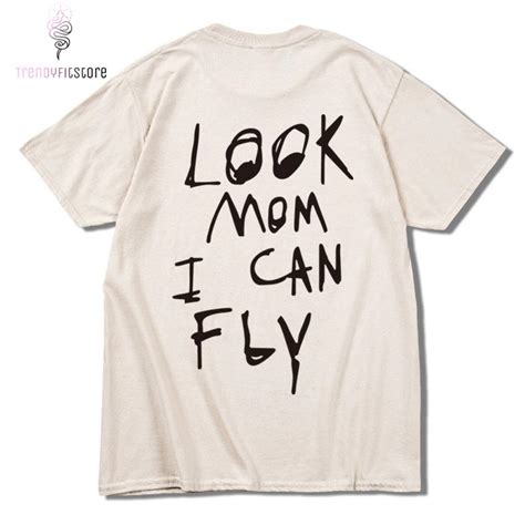 Look Mom I Can Fly T Shirt Astroworld Shirt Cactus Jack Etsy