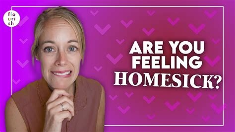 How To Overcome Feeling Home Sick Youtube