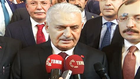 TBMM Başkanı Yıldırım Meclisimizde diğer milletvekillerine teşekkür