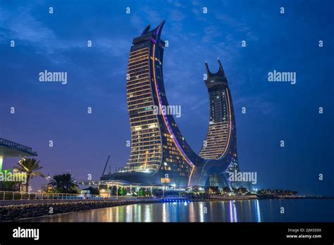 Katara Twin Tower Hotel Lusail Marina Park Doha Qatar Fotograf A De