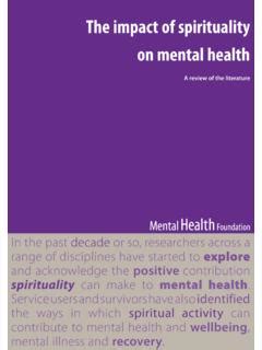 The Impact Of Spirituality On Mental Health The Impact Of