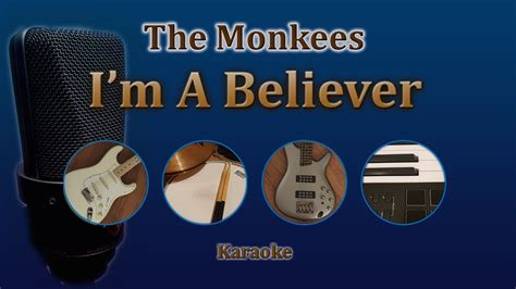 I M A Believer The Monkees Karaoke YouTube