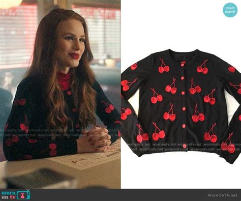 Cheryl’s black cherry sweater on Riverdale. Outfit Details: https ...