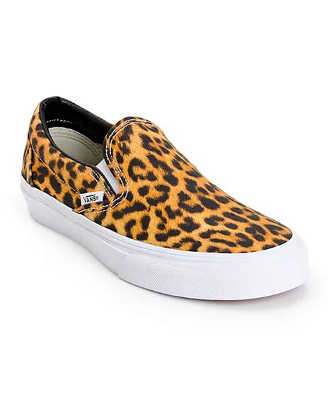 Vans Digi Leopard Slip On Shoes Zumiez