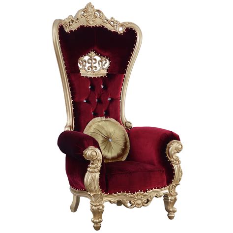 Grand European Luxury Furniture Queen Elizabeth Accent Chair Tufted