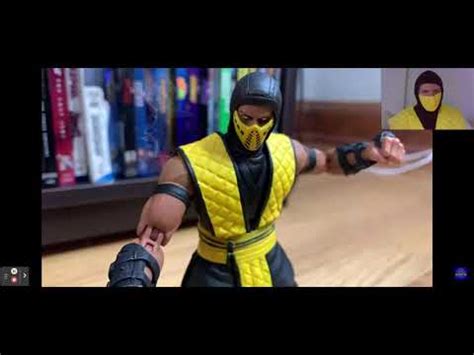 Mk Scorpion Reacts To Mortal Kombat Scorpion Vs Sub Zero Stop Motion