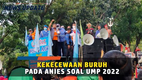 Buruh Kecewa Dan Gelar Demo Karena Anies Belum Penuhi Janji Soal UMP