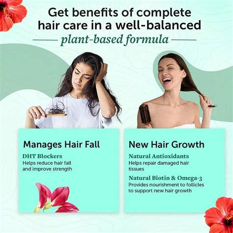 Neuherbs Plant Based Hair Biotin Powder Supplement With Dht Blocker