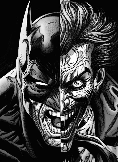 Pin On DC Comics Joker Tattoo Design Joker Tattoo Design Black And