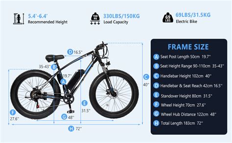 Amazon Pexmor Electric Bike For Adults W V Ah Removable