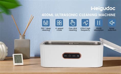 Weigudoc Ml Appareil De Nettoyage Ultrasons Nettoyeur Ultrasons