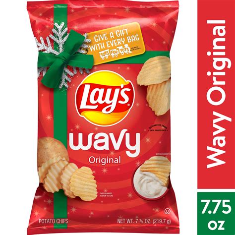 Lays Wavy Potato Chips Original Flavor 7 75 Oz Bag Nepal Ubuy