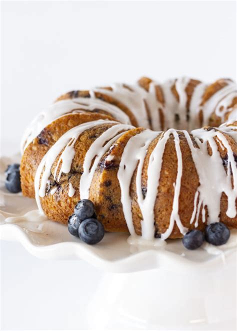 Easy And Moist Blueberry Bundt Cake Recipe Practically Homemade