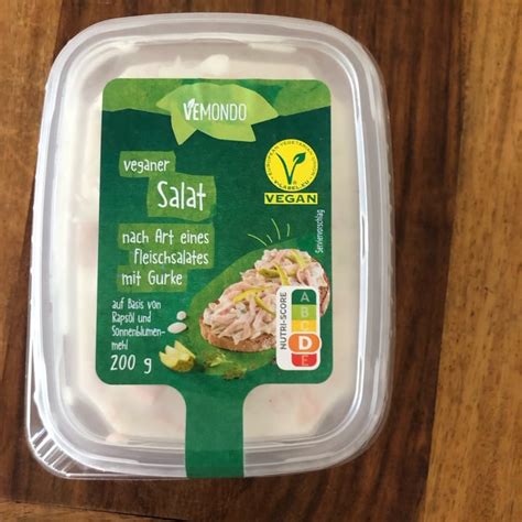 Vemondo Veganer Salat Nach Art Fleischsalat Mit Gurke Review Abillion