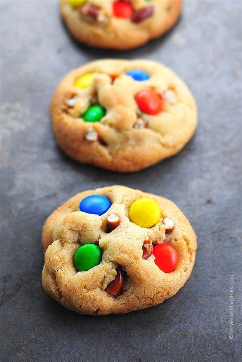 Pretzel M&M Cookies Recipe | She Wears Many Hats