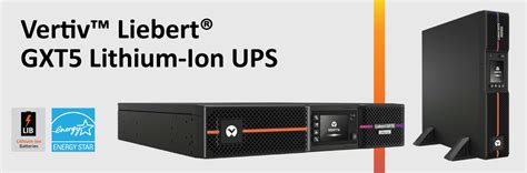 New Vertiv Gxt Ups With Lithium Ion Technology E B Horsman Son