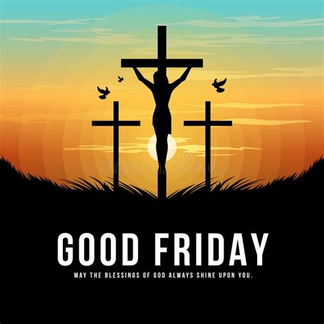 Good Friday It Is Finished Text Jesus Christ Crucified On The Cross