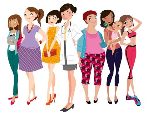 Ilustracion dia de la mujer Feliz día de la mujer Dia de la mujer