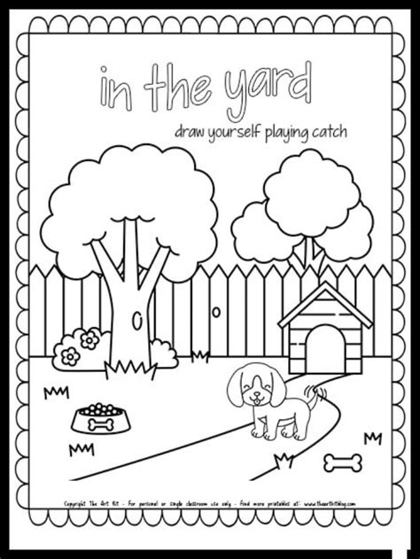 Draw Yourself In The Yard Free Homeschool Deals