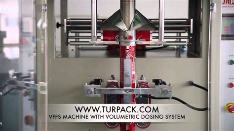 Compact Volumetric Dosing Vertical Packaging Machine Wrapping Machine