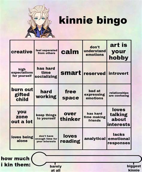 Ningguang Kinnie Bingo Artofit