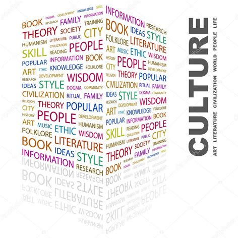 CULTURE. Word collage on white background ⬇ Vector Image by © studiom1 ...