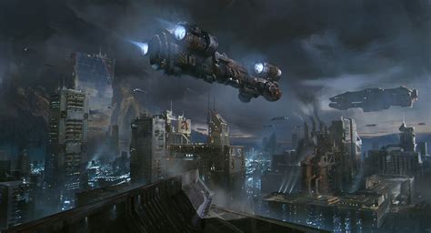 The Science Fiction Art of B S | Digital Sci-Fi Artist