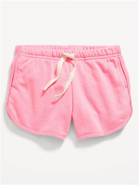 French Terry Dolphin Hem Shorts For Toddler Girls Old Navy